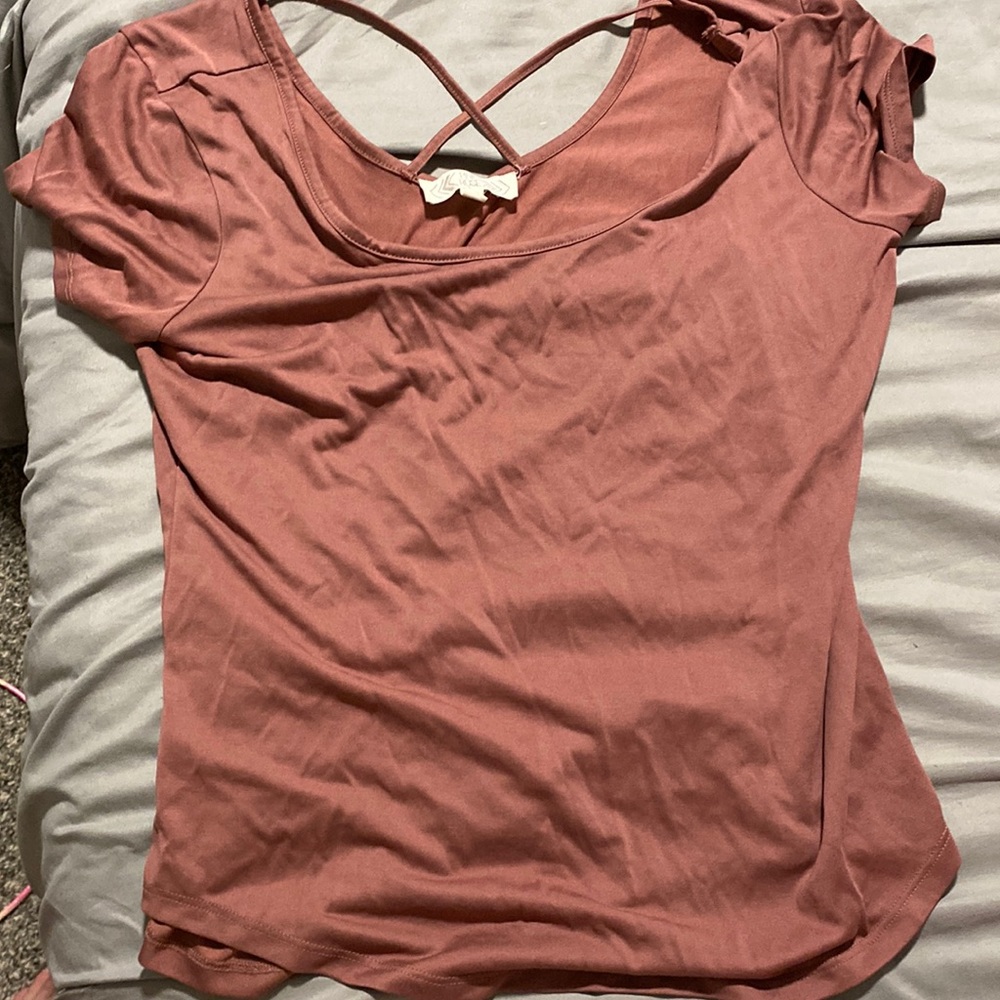pink rose shirt